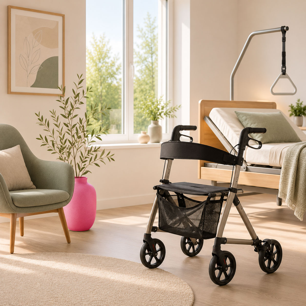 MyZamaraCare - Rehahilfsmittel . Rollator. Pflegebett . Wohnung